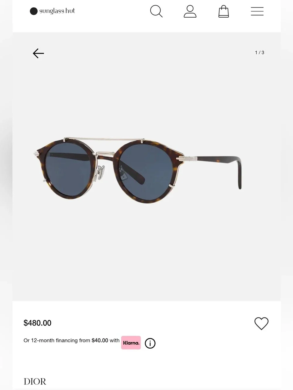 🖤 Dior DiorBlackSuit Sunnies 🖤